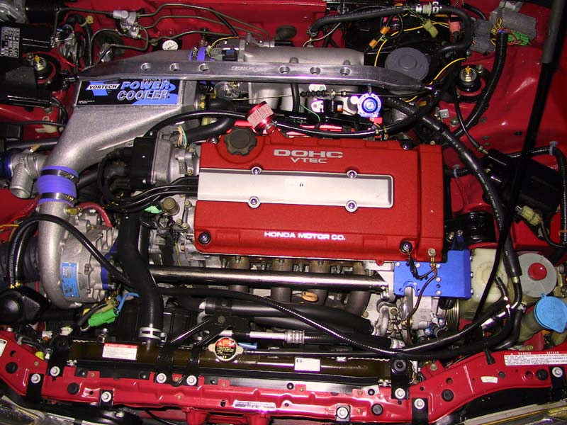 Honda b16 vortech supercharger #3